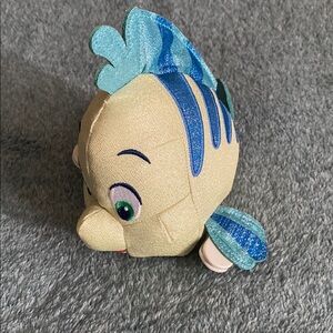 Disney Little mermaid Flounder clip keychain